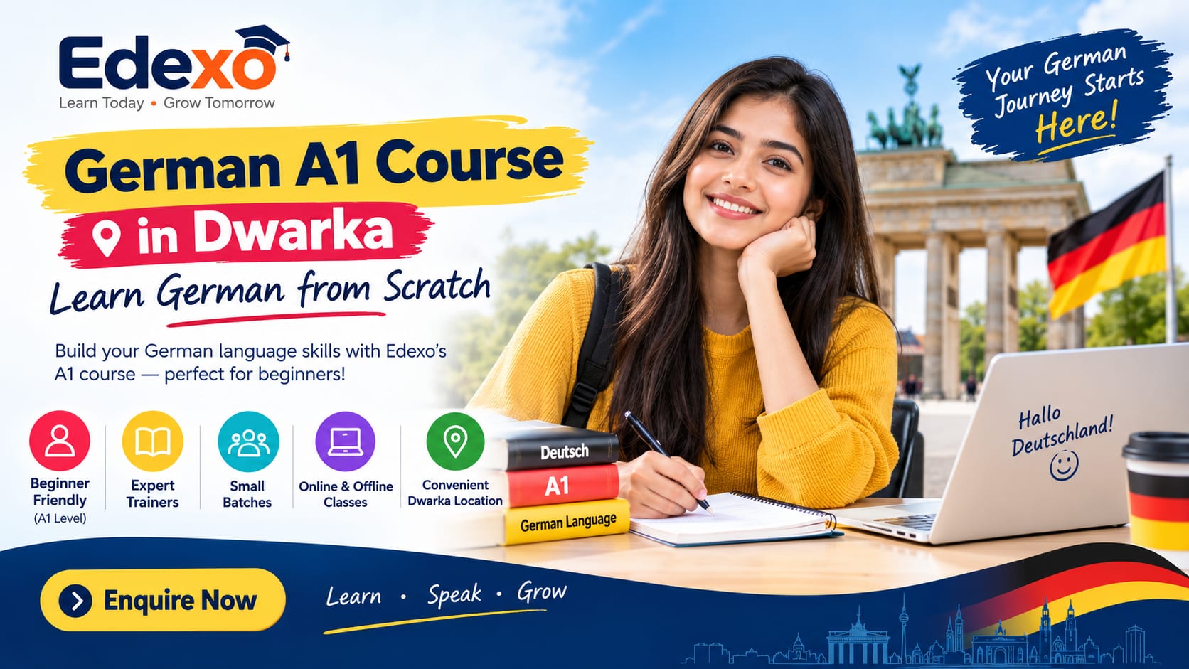 German A1 Course in Dwarka: Learn German from Scratch